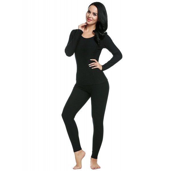 L'amore Women's Mid Weight Wicking 