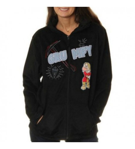 Disney Grumpy Womens Fleece Sweatshirt