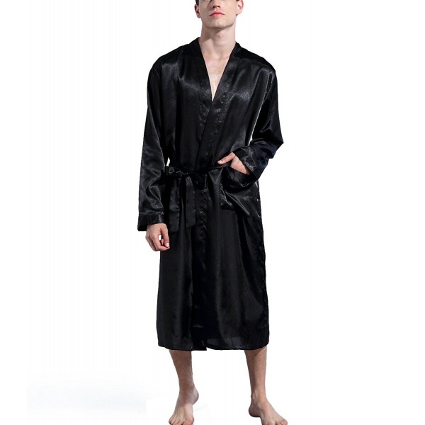 Lightweight Loungewear Sleepwear Nightwear - Black - CS18CHAWYM2