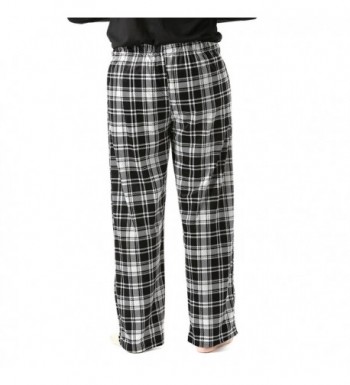 Ultra Soft Fleece Men's Plaid Pajama Pants With Pockets - Plaid 3a ...