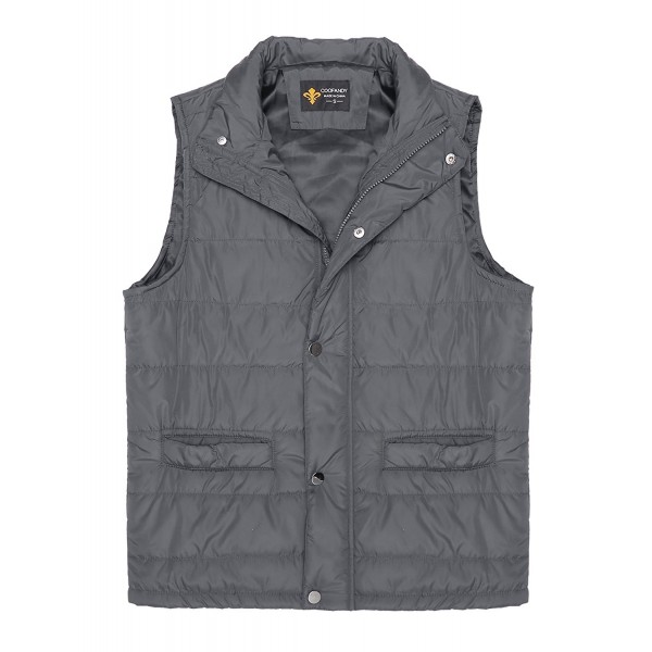 Men's Packable Lightweight Down Vest Outdoor Puffer Vest With Zipper ...