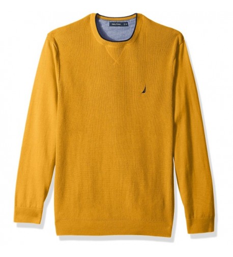 Nautica Standard Sleeve Sweater Yellow