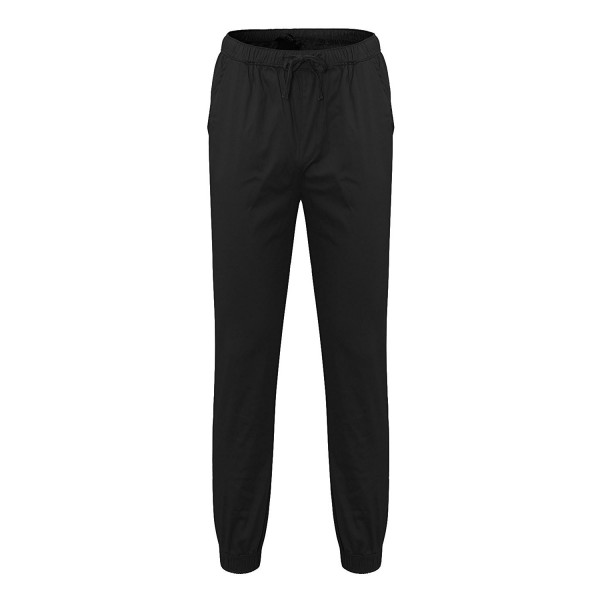 Men's Chino Jogger Pants Casusal Workout Trousers Slim Fit Sweatpants ...